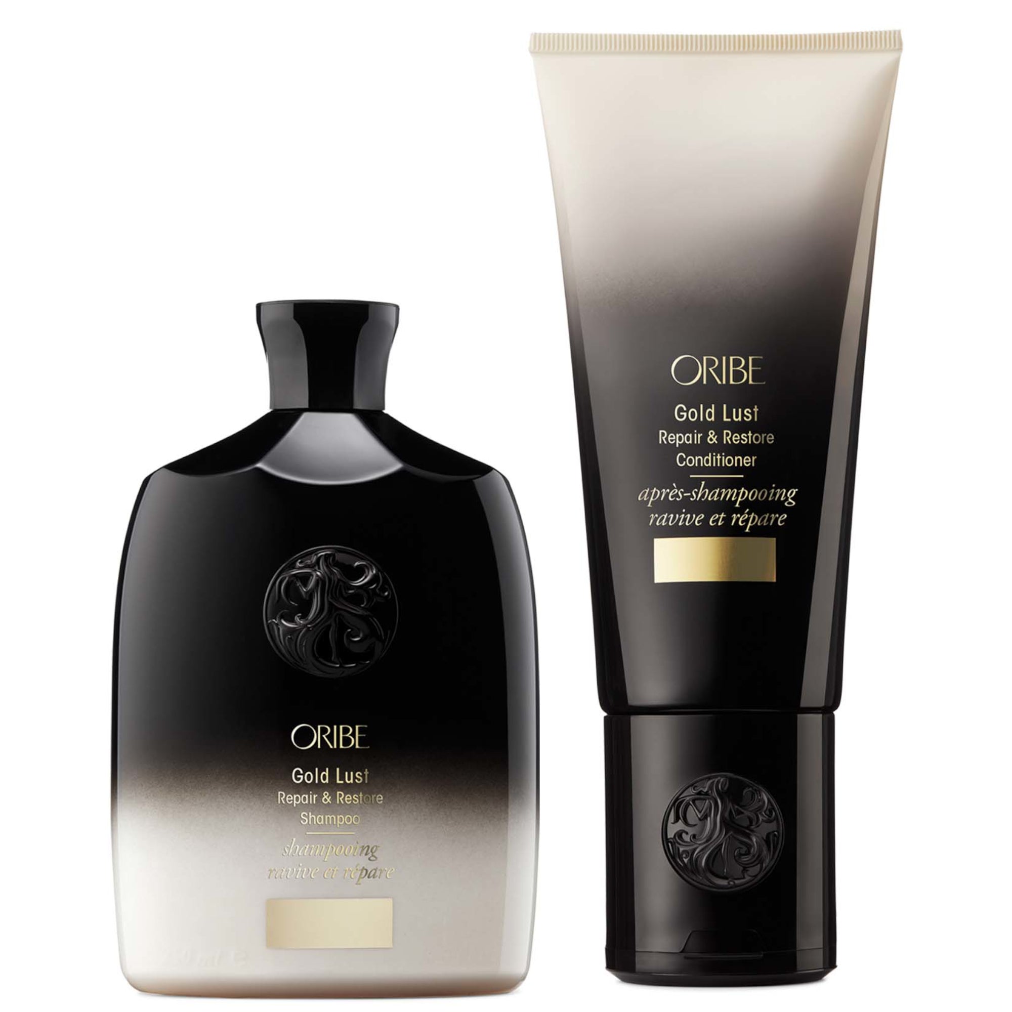 Oribe Gold Lust Repair and Restore Shampoo and Conditioner Bundle 8.5 fl oz