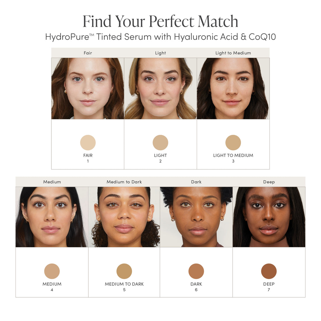 jane iredale HydroPure Tinted Serum 30ml (Various Shades)