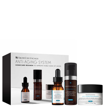 SkinCeuticals Anti-Aging Skin System featuring Travel Sized C E Ferulic and AGE Interrupter Advanced ($444 Value)