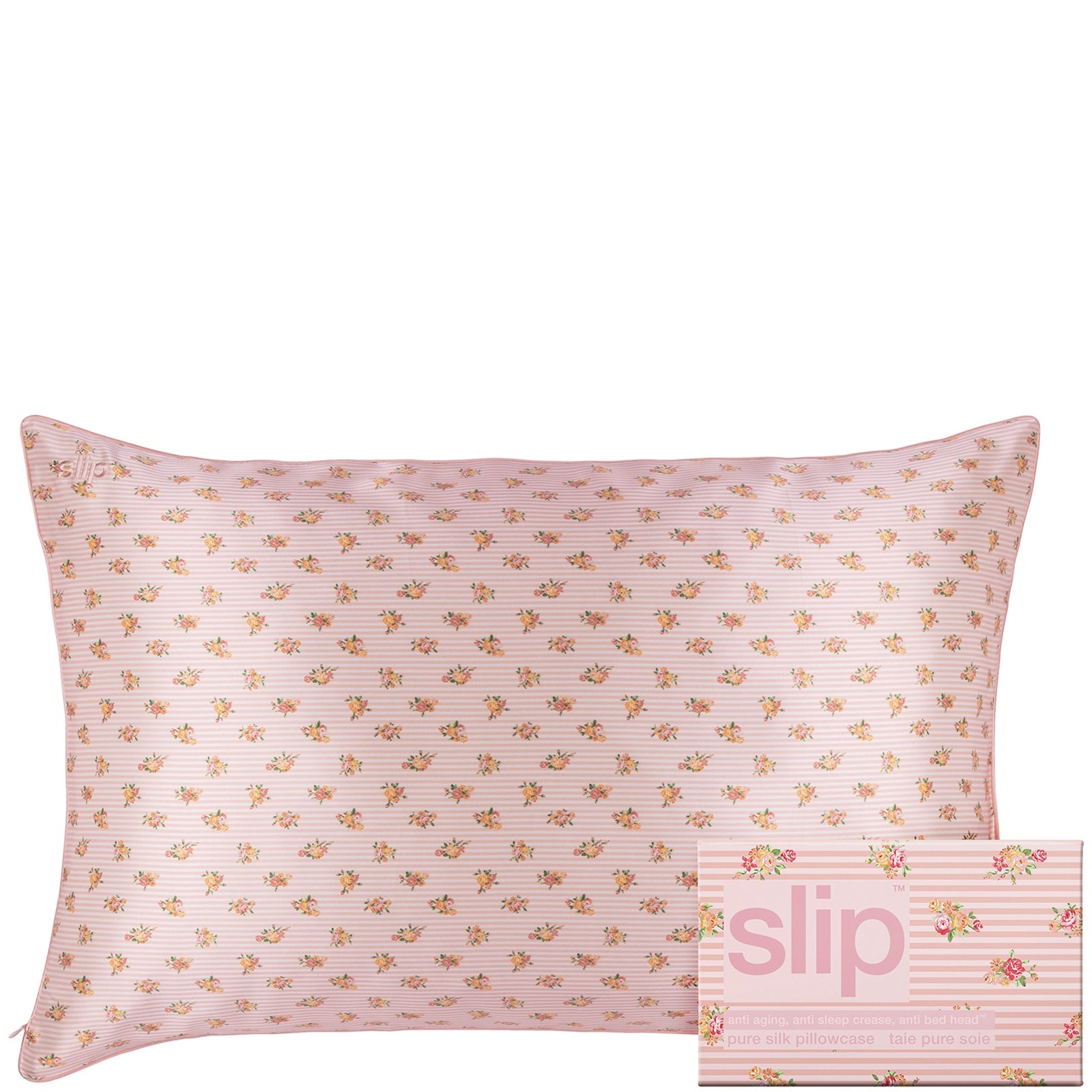 Slip Pure Silk Queen Pillowcase- Petal
