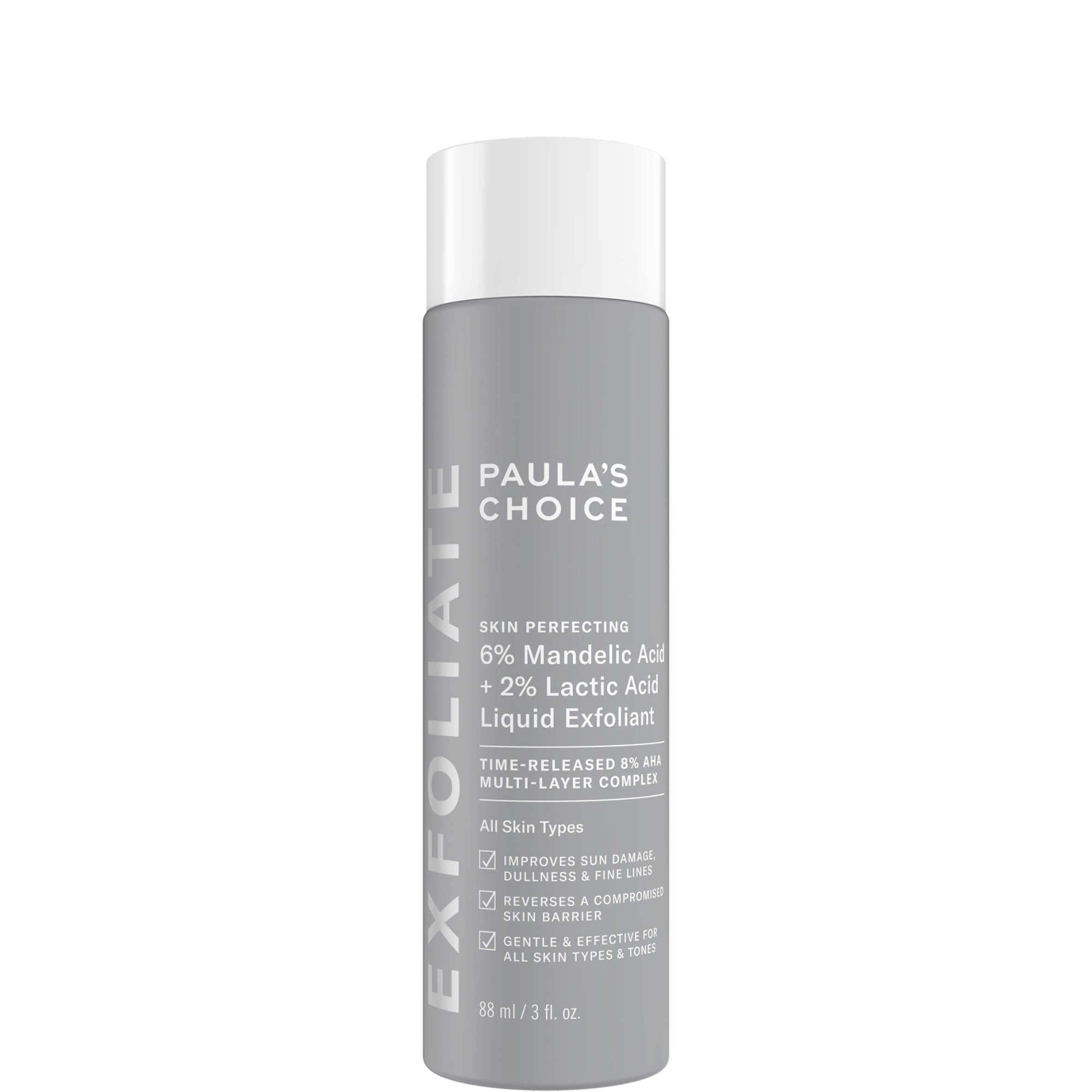 Paula's Choice Skin Perfecting 6% Mandelic Acid and 2% Lactic Acid Liquid Exfoliant 88ml