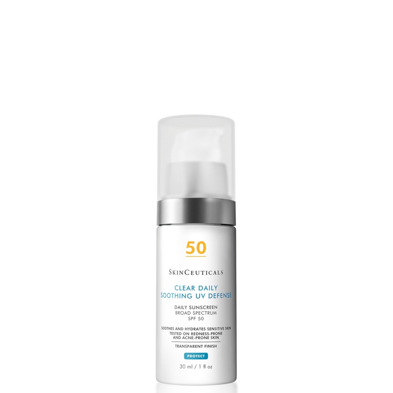 SkinCeuticals Clear Daily Soothing UV Defense Cream SPF 50 (1 fl. oz.)