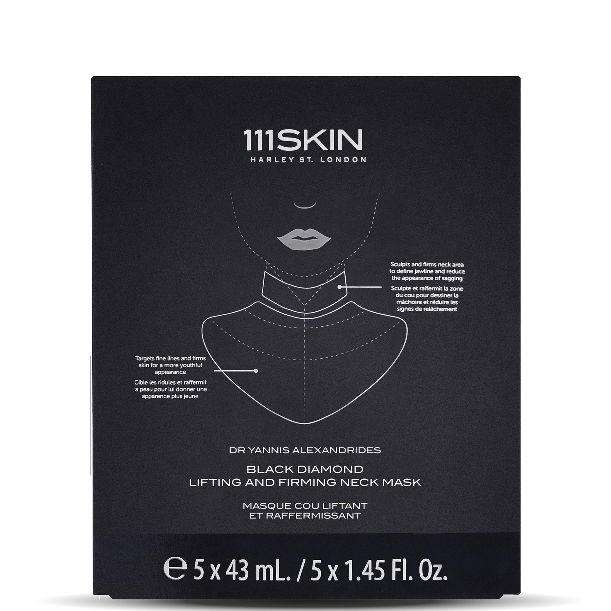 111SKIN Black Diamond Lifting and Firming Neck Mask