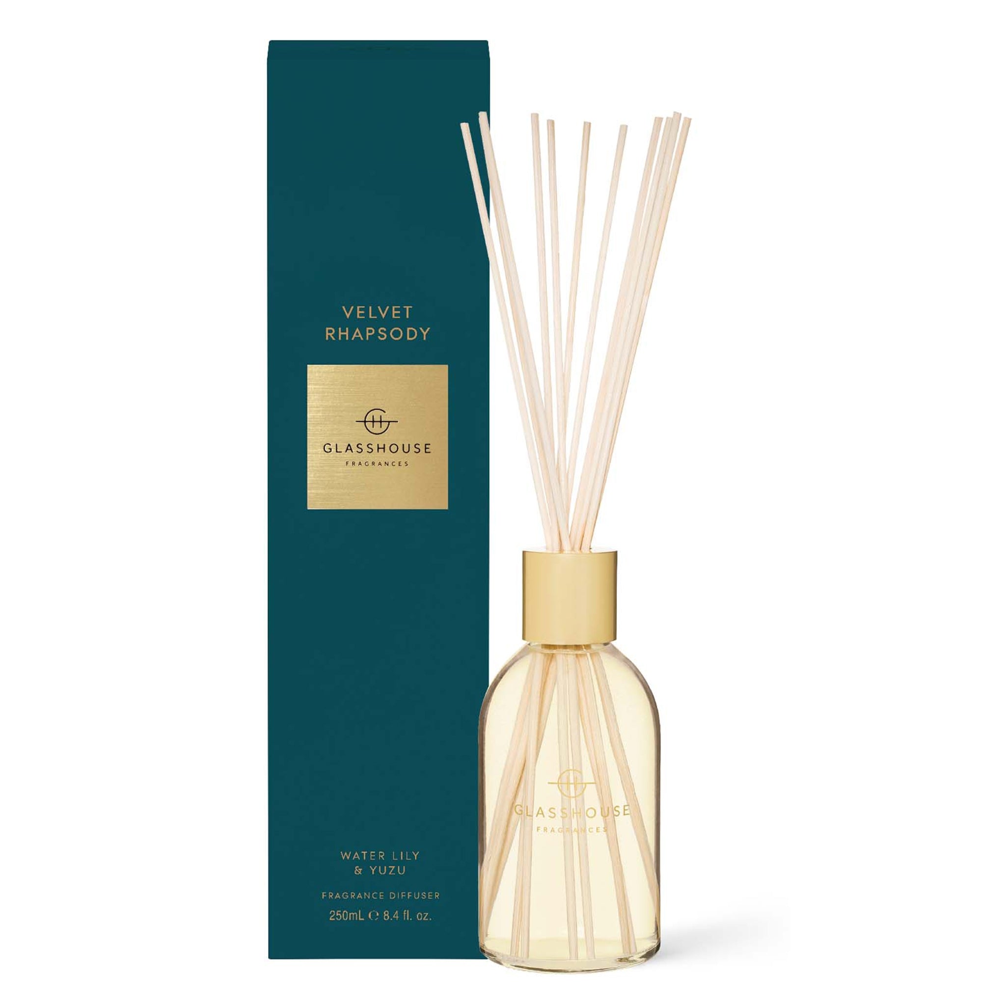 Glasshouse Fragrances Velvet Rhapsody 8.4 fl. oz. Fragrance Diffuser