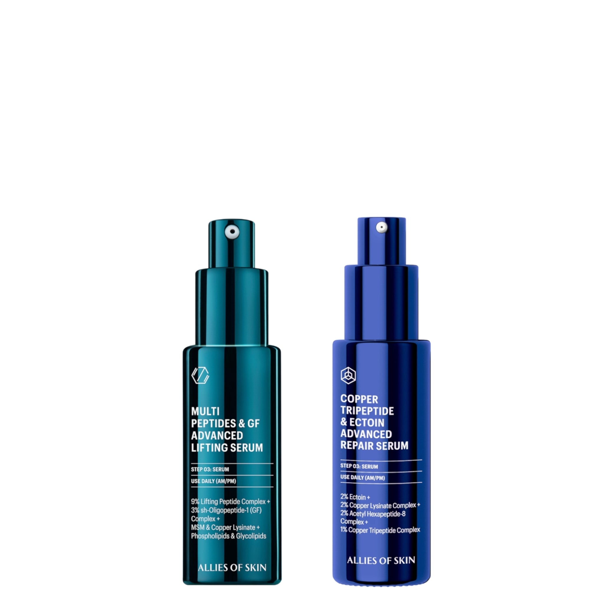 Allies of Skin Founder's Combo Lifting & Repair Serum Duo (Worth $387)