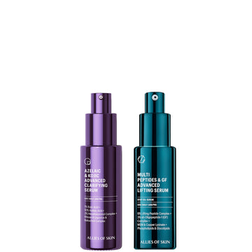 Allies of Skin Clinical Clarify & Growth Factor Lifting Serum Duo (Worth $287)