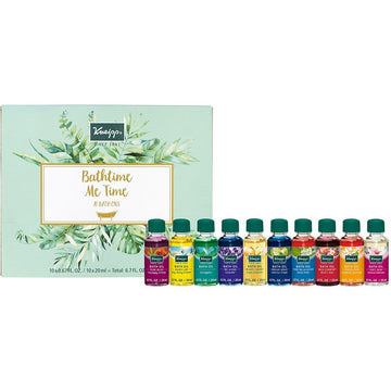 BathTime 10 Piece Bath Oil Set