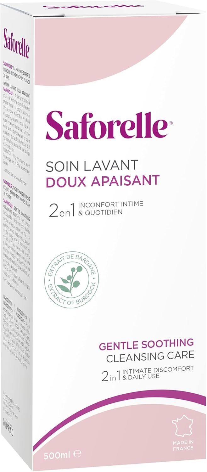 Saforelle SOIN LAVANT DOUX APAISANT 2in1