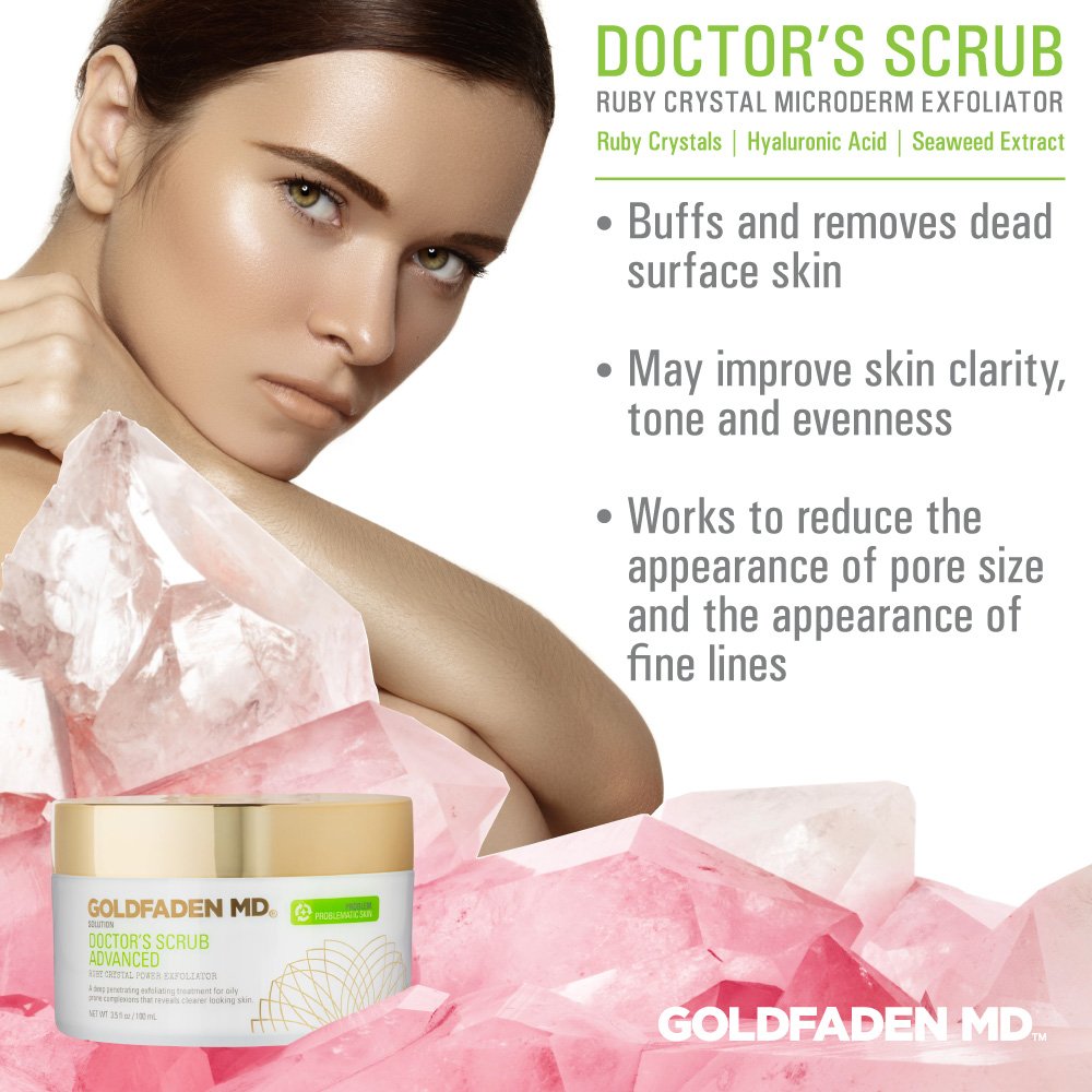 DOCTOR'S SCRUB RUBY CRYSTAL MICRODERM EXFOLIATOR