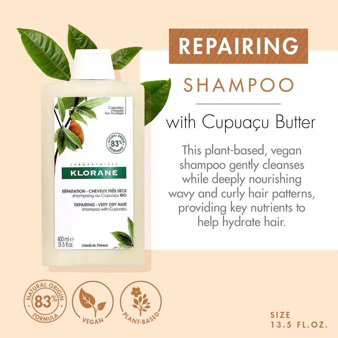 REPAIRING-VERY DRY HAIR Shampoo with Cupuacu