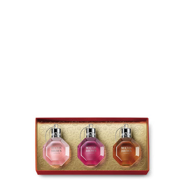 Festive Bauble Collection 3pc Bath & Shower Gel