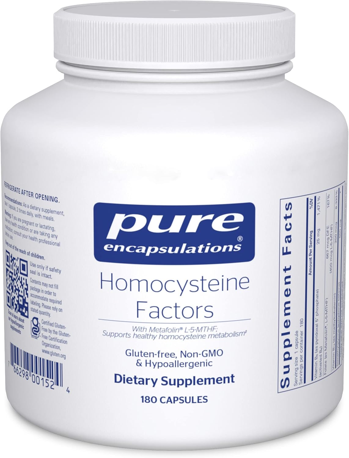 Homocysteine Factors Dietary Supplement