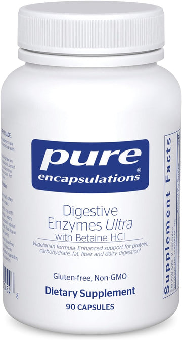 Digestive Enzymes Ultra with Betaine HCI Dietary Supplement