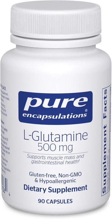 L-Glutamine 500mg Dietary Supplement