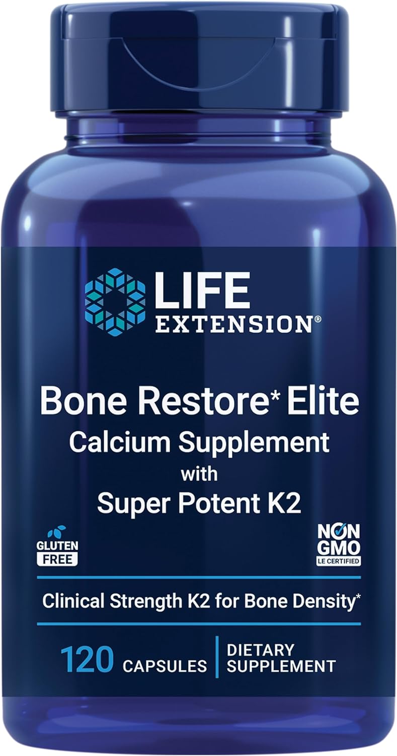 Bone ReSTORE Calcium Supplement with Super Potent K2 DIETARY SUPPLEMENT