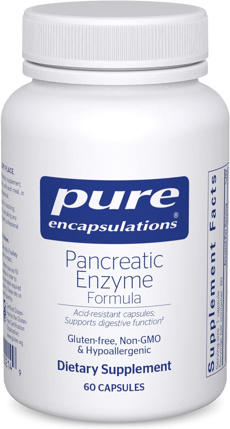 Pancreatic Enzyme Formula Dietary Supplement