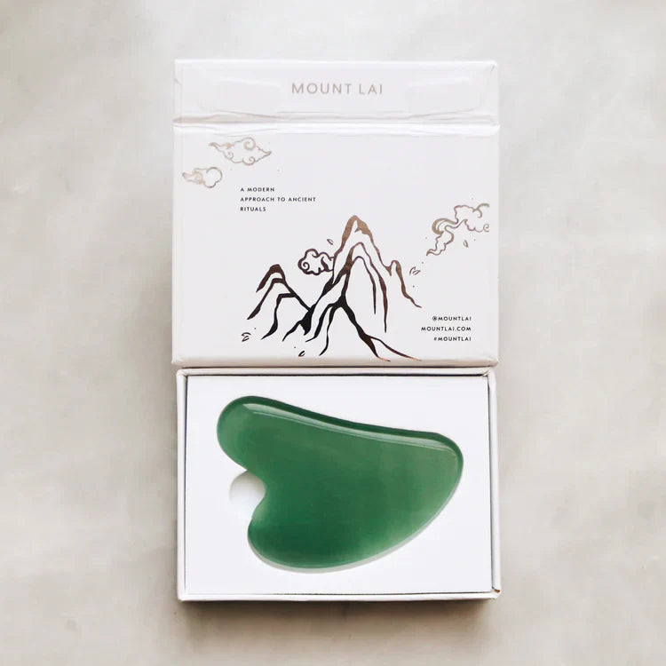 The Jade Gua Sha Facial Lifting Tool