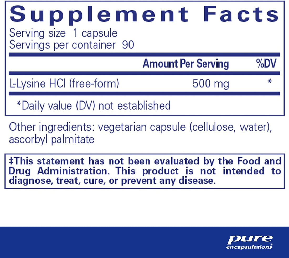 I-Lysine Dietary Supplement