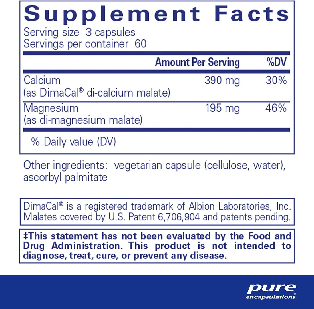 Cal/Mag 2:1 (malate) Dietary Supplement