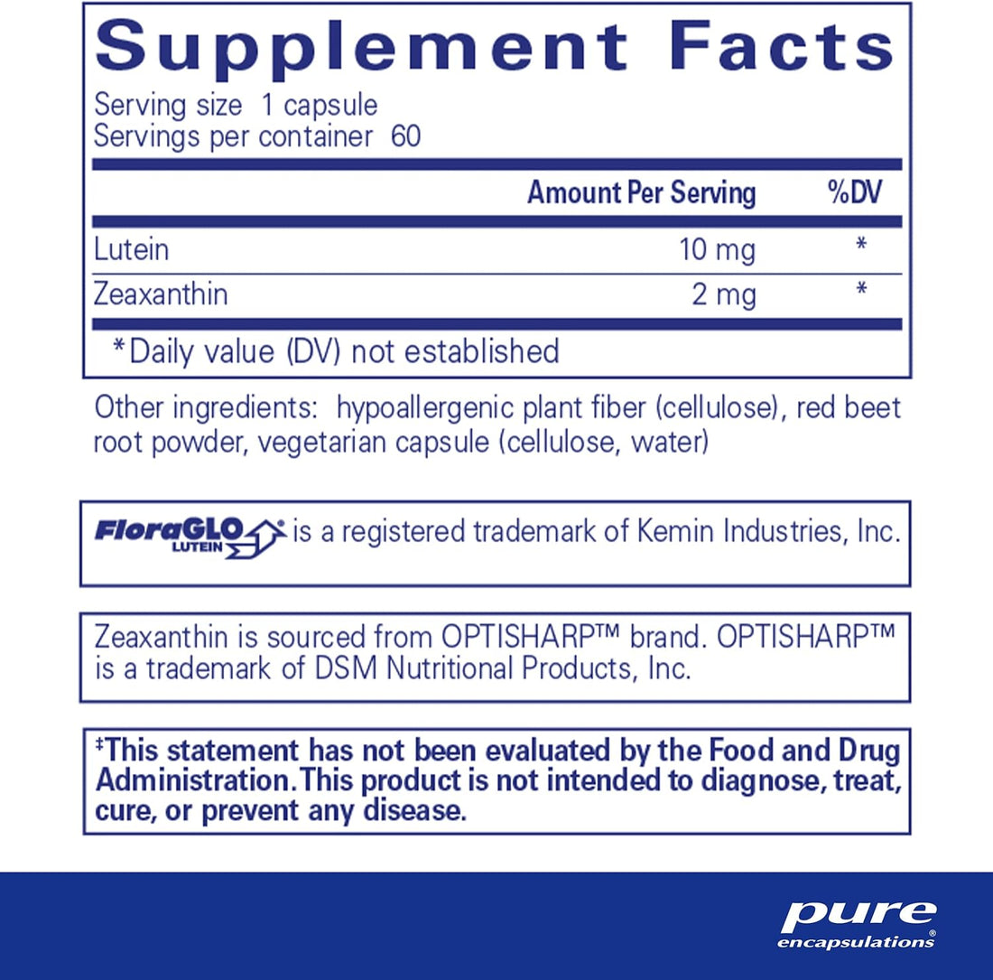 Lutein Dietary Supplement