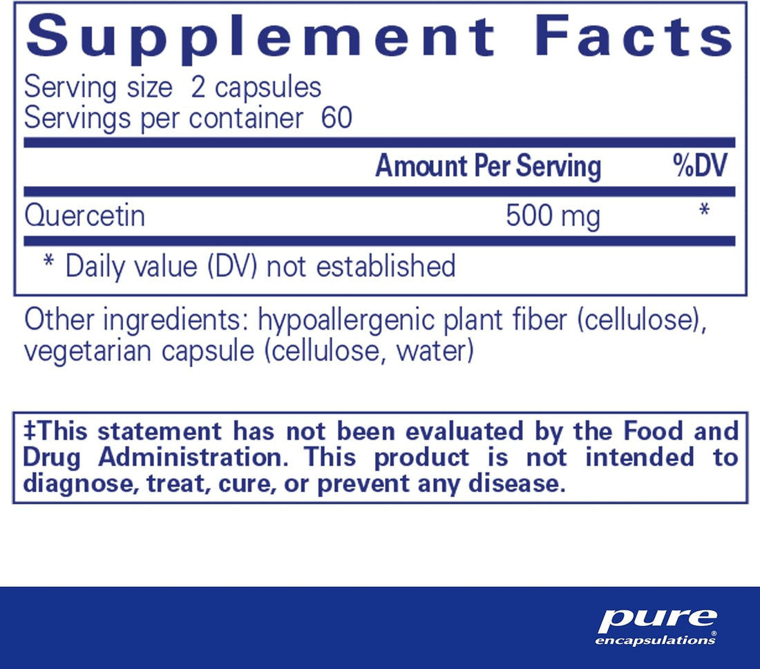 Quercetin Dietary Supplement