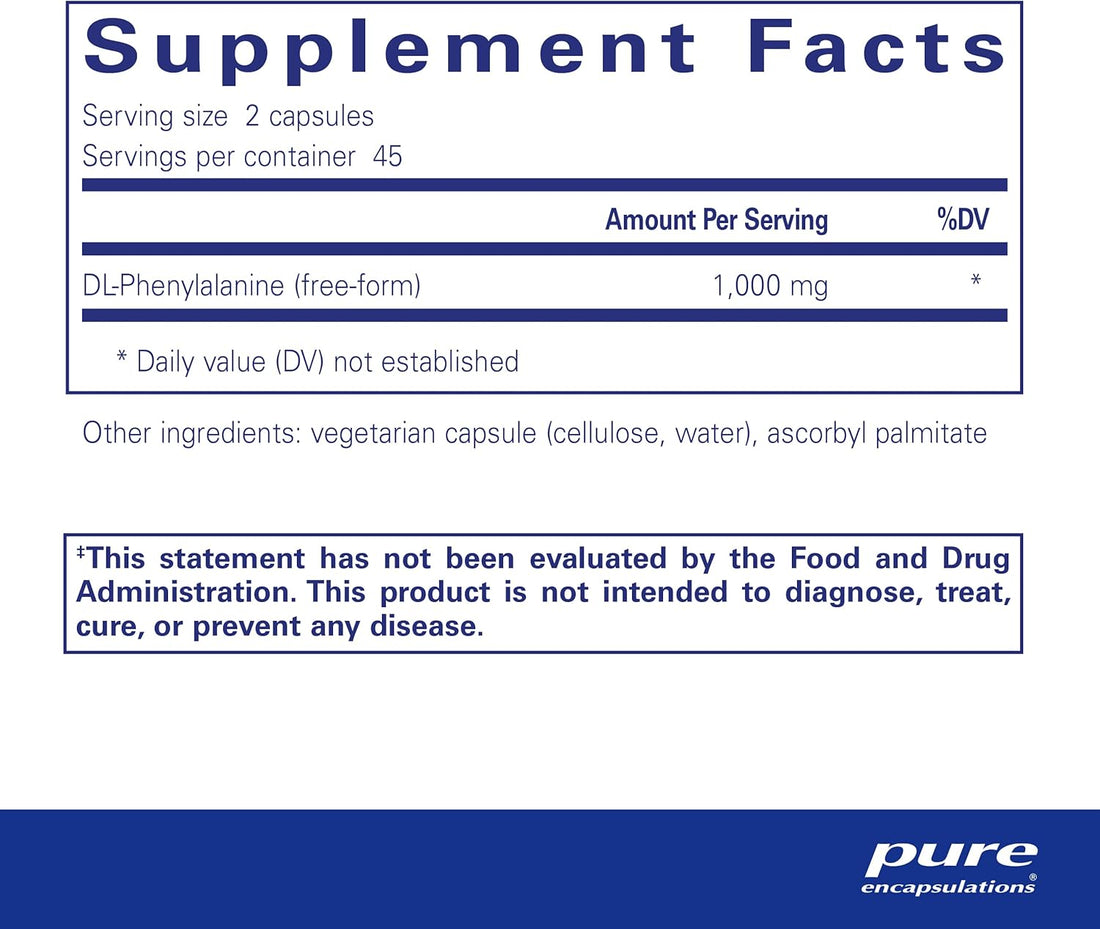 DL-Phenylalanine Dietary Supplement