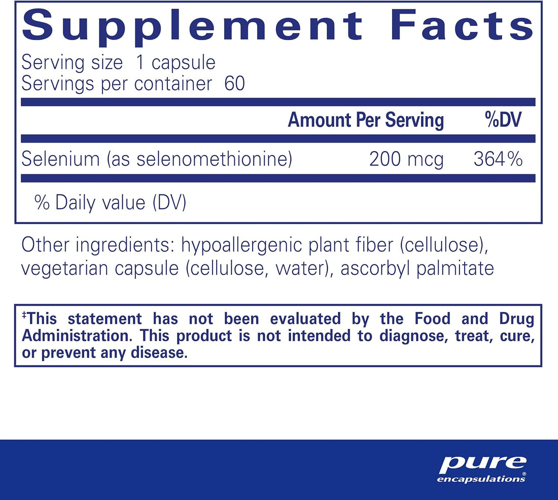 Selenium (selenomethionine) Dietary Supplement