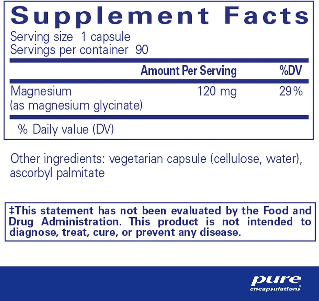 Magnesium (glycinate) Dietary Supplement