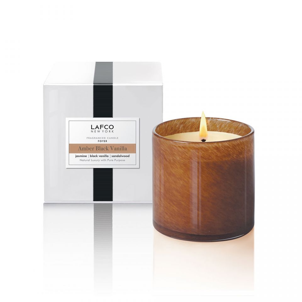 Amber Black Vanilla Candle