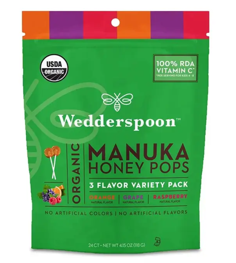 Organic Manuka Honey Pops Variety Pack