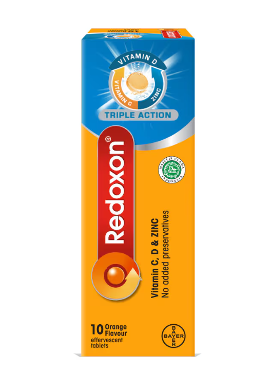 Vitamin C 1000mg Orange flavour effervescent tablets