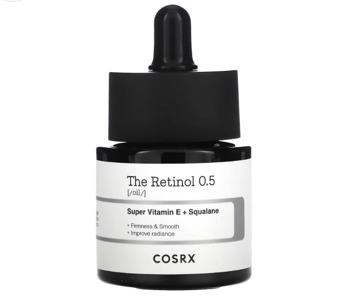 The Retinol 0.5 oil Super Vitamin E + Squalene