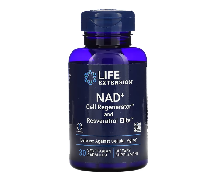 NAD+ Cell Regenerator and Resveratrol Elite