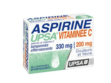 ASPIRINE UPSA VITAMIN C 330MG/200MG