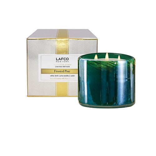 Frosted Pine Candle