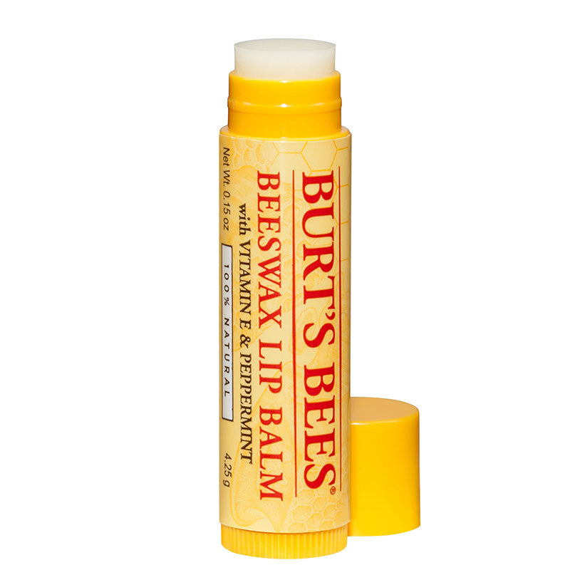 Beeswax Lip Balm with Vitamin E & Peppermint