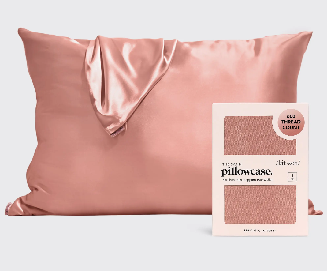 The Satin Pillowcase Standard Size Terracotta