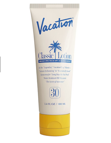 Vacation Classic Lotion Broad Spectrum SPF 30 Sunscreen