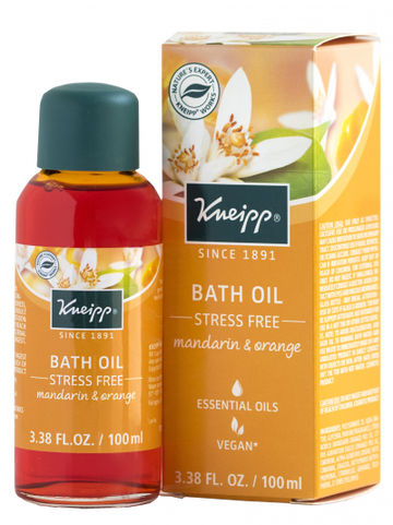 Mandarin & Orange Bath Oil Stress Free