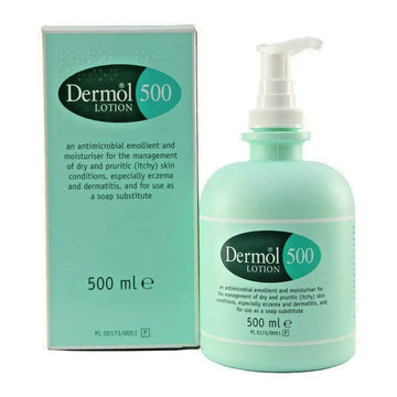 Lotion 500 Moisturiser and Soap Substitute Antimicrobial Emollient