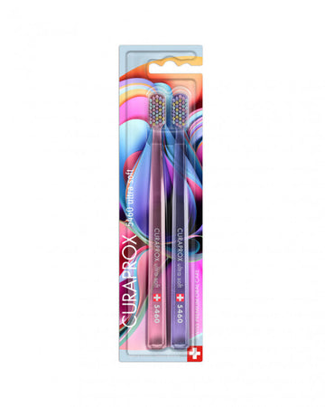 5460 ultra soft SWISS PREMIUM TOOTHBRUSH/COLORFUL CURLS EDITION